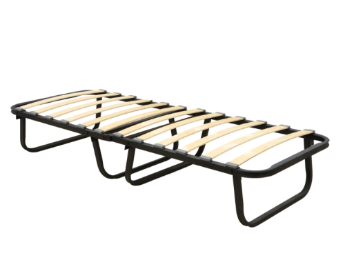 Bed HOBEL FOLDING BED ECONOM 70x190 BLACK METAL/TIK (1)