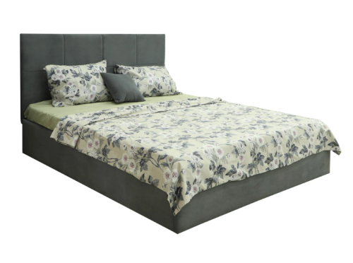 Bed HOBEL B2 160X200 DARK GREY VIVALDI 8 (5)