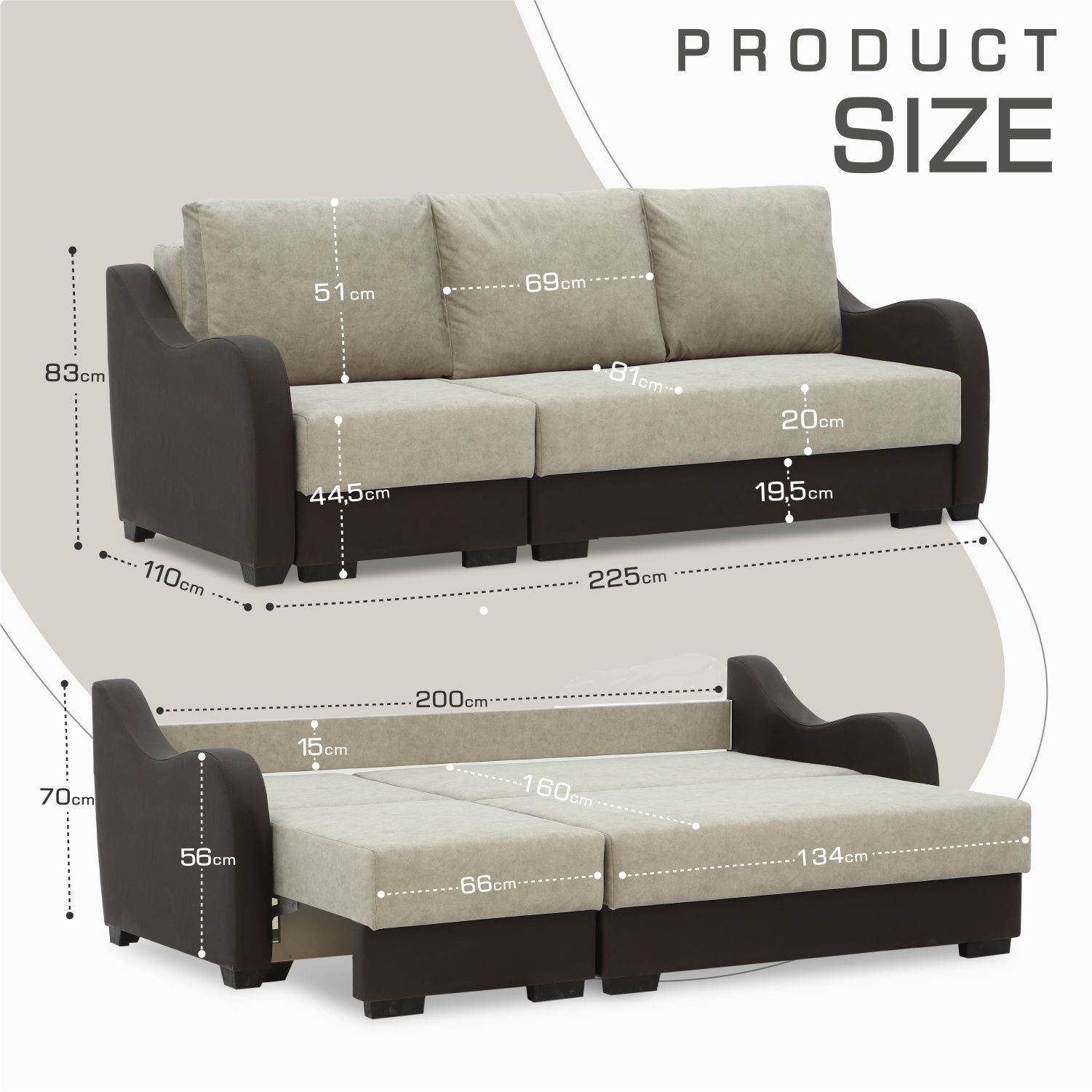 SOFA HOBEL MONICA
